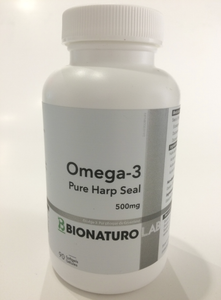 Omega-3 harp seal oil