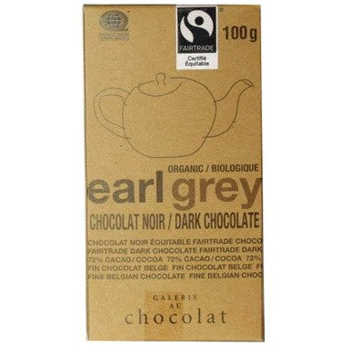 Galerie-  Fairtrade Dark Chocolate Earl Grey (100g)