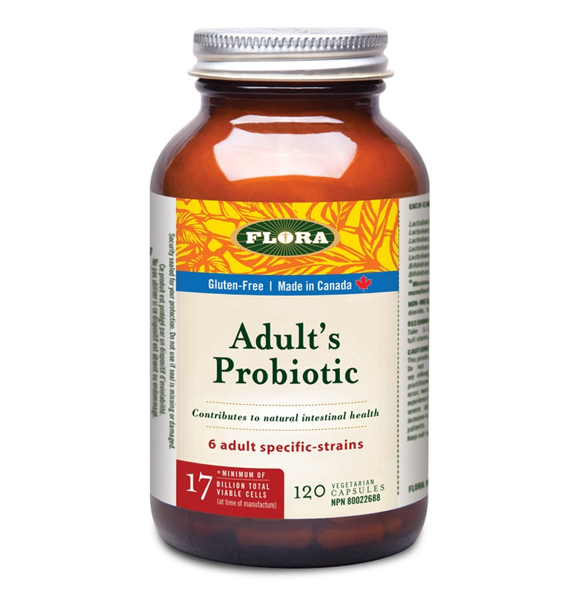 Flora- Adult's Probiotic (120 Caps)