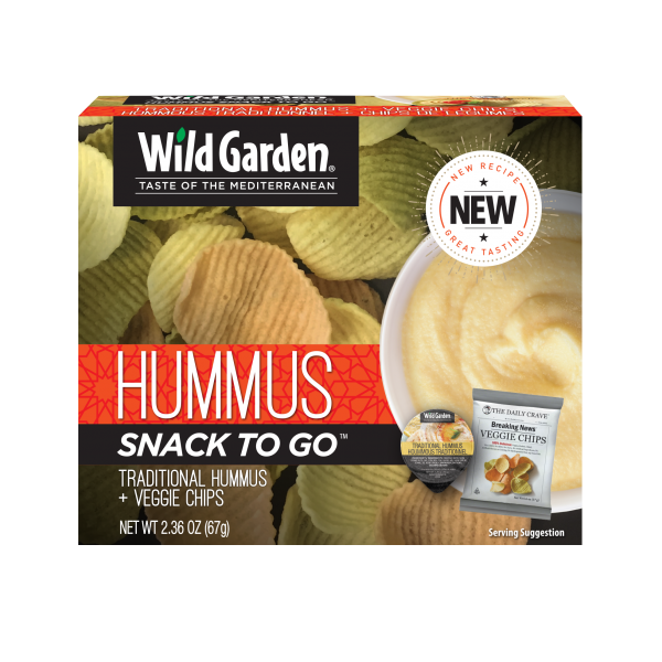 Wild Garden - Traditional Hummus & Veggie Chips (142g)
