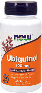 Now - Ubiquinol 100mg (60 Softgels)