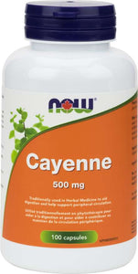 NOW - Cayenne 500mg (100 vcaps)