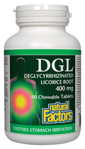 NF - DGL Licorice Root 400mg (90 Chewables)