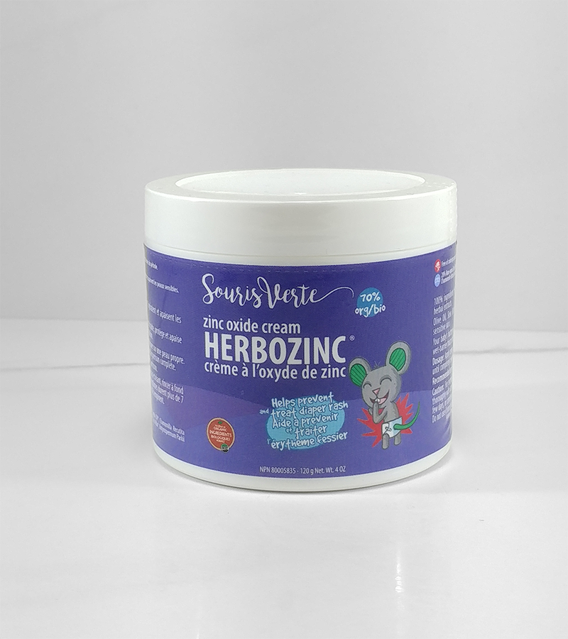 Souris Verte Herbozinc Cream 120g