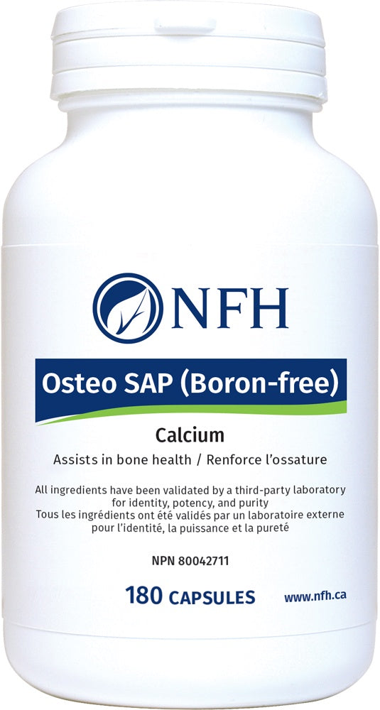 NFH - Osteo SAP Boron-Free (180 Caps)