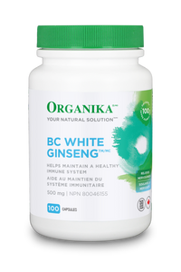 Organika - Ginseng BC White (Panax Ginseng) (100 caps)