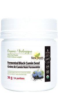 NR - Fermented Organic Black Cumin Seed Powder  36G
