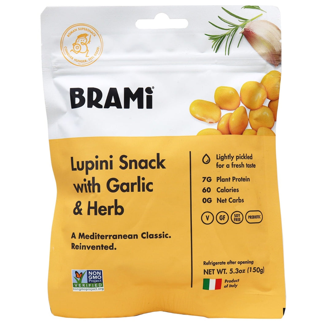 Brami Lupini Beans Garlic & Herb (150g)