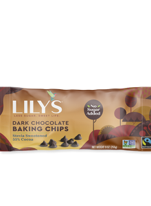 Lily's Sweets- Dark Chocolaty Prem Baking Chips 255g