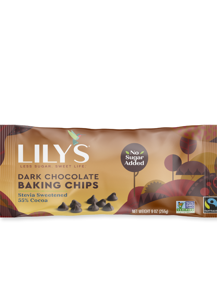 Lily's Sweets- Dark Chocolaty Prem Baking Chips 255g