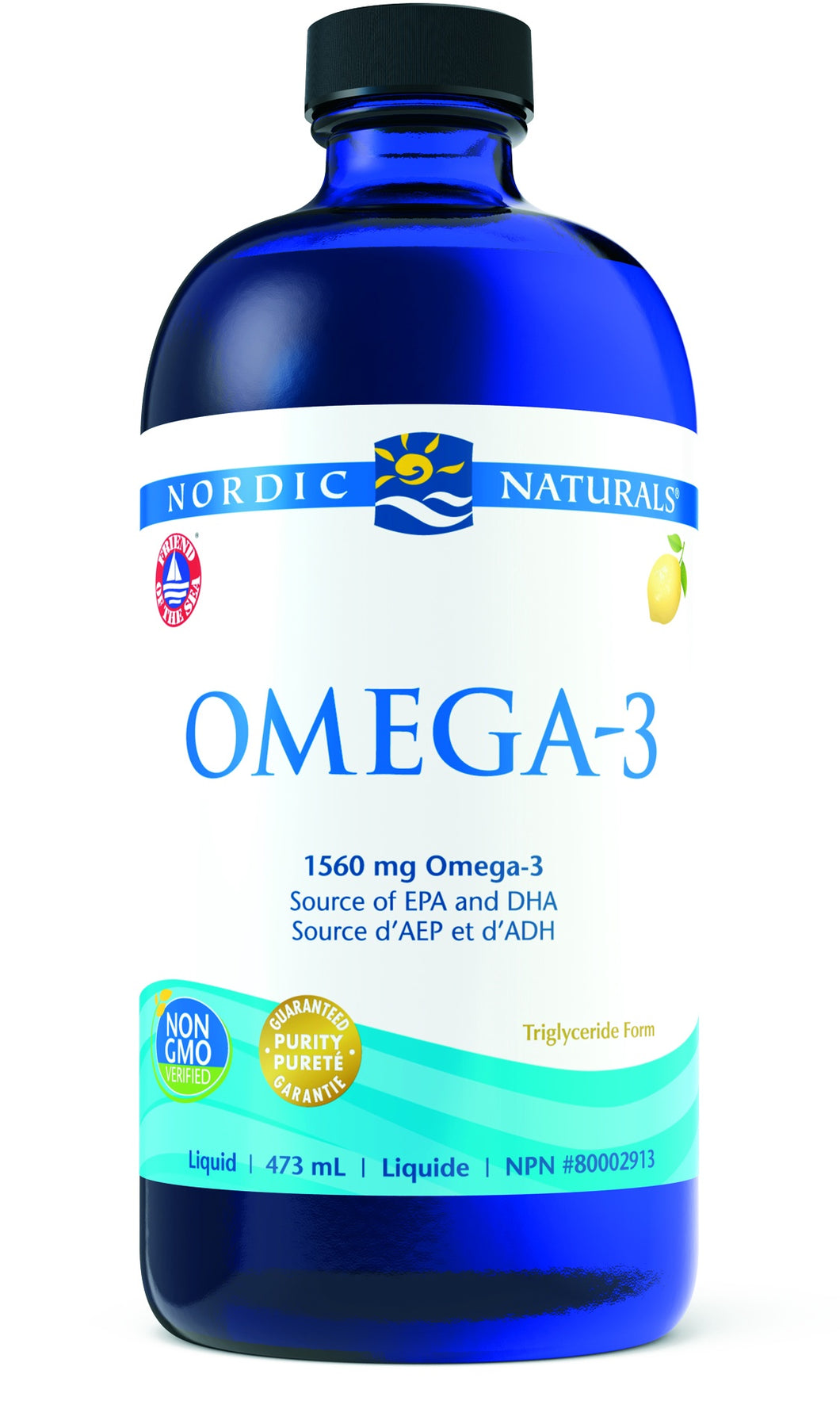 Nordic Naturals Liquid Omega 3 Lemon (473mL)