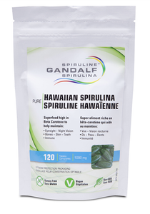 Gandalf - Hawaiian Spirulina 1000mg (120 Tabs)