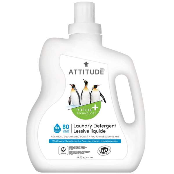 Attitude - Laundry Detergent Adv. deodorizing power Wildflowers (2ltr)