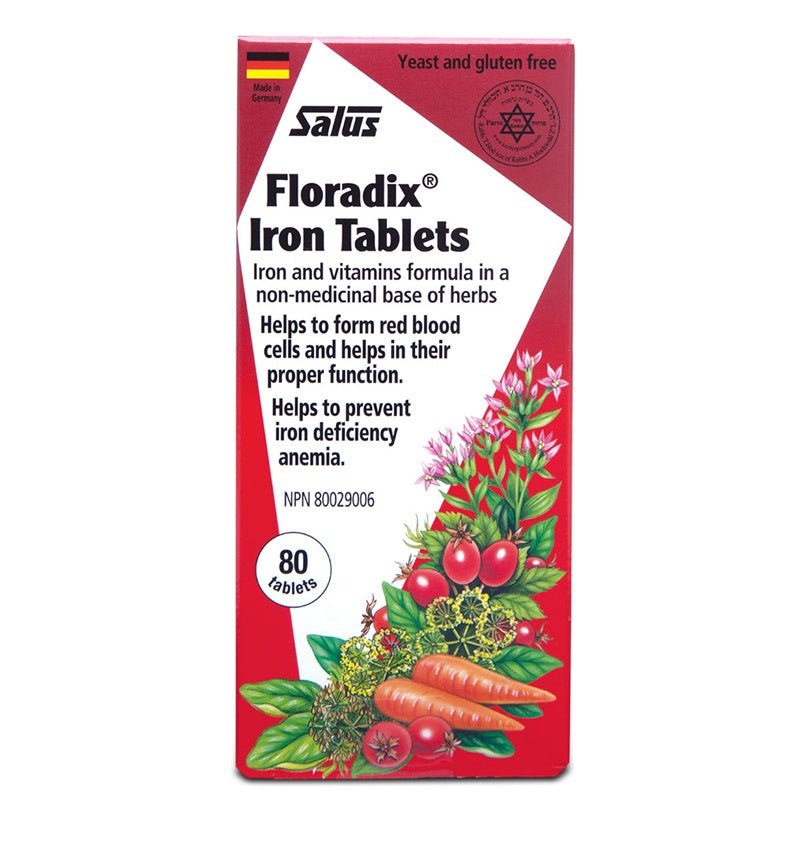 Salus Floradix® Iron Tablets 80 tabs