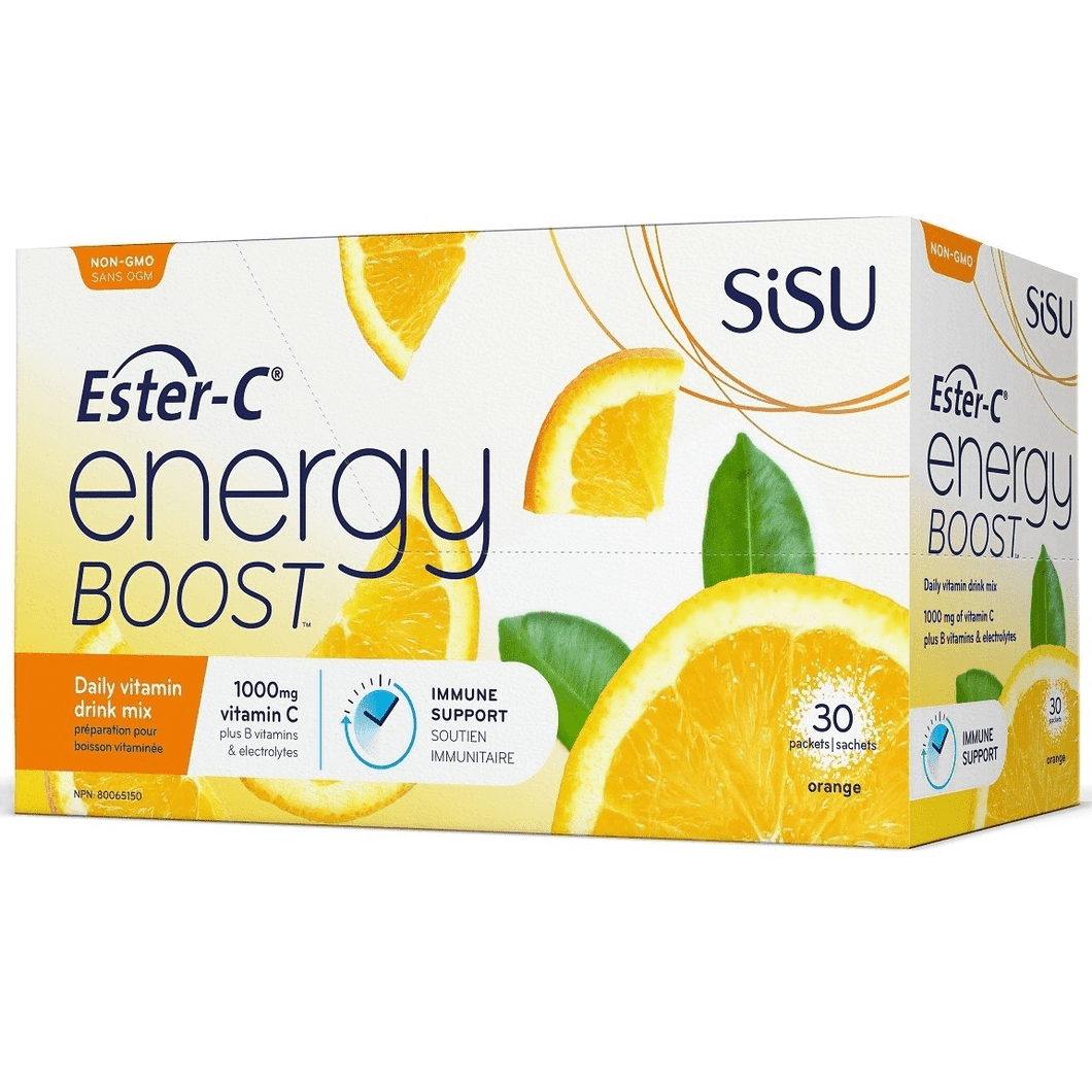 Sisu - Ester-C Energy Boost Orange (30 Sachets)