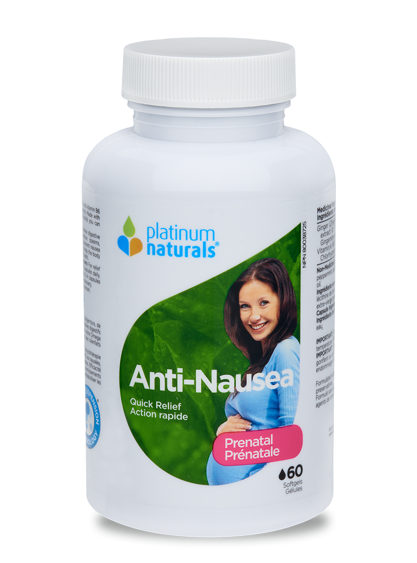 Plat Nat- Prenatal AntiNausea (60 softgels)