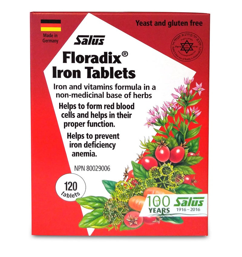 Salus Floradix® Iron Tablets (120 Tabs)