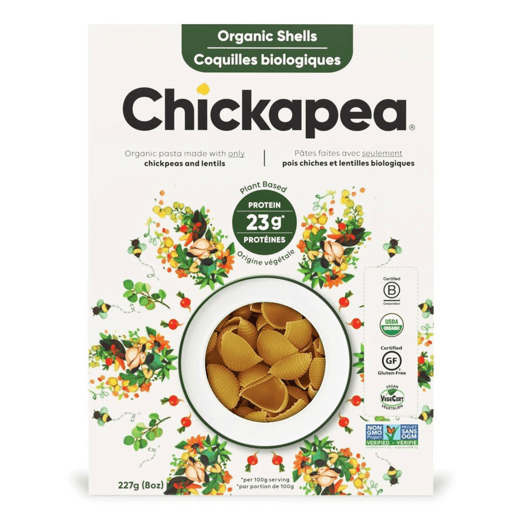 Chickapea - Organic Shells Pasta (227g)