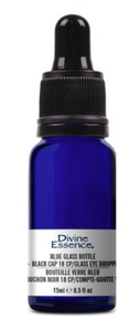 Divine- Blue Glass Spray Bottle (15mL)