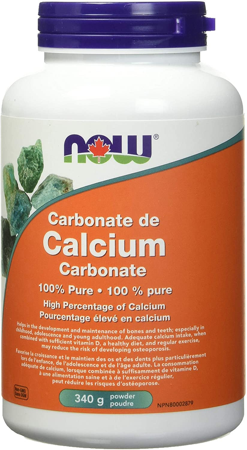 Now - Calcium Carbonate Powder (340g)