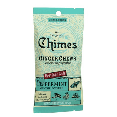 Chimes Peppermint Ginger Chews