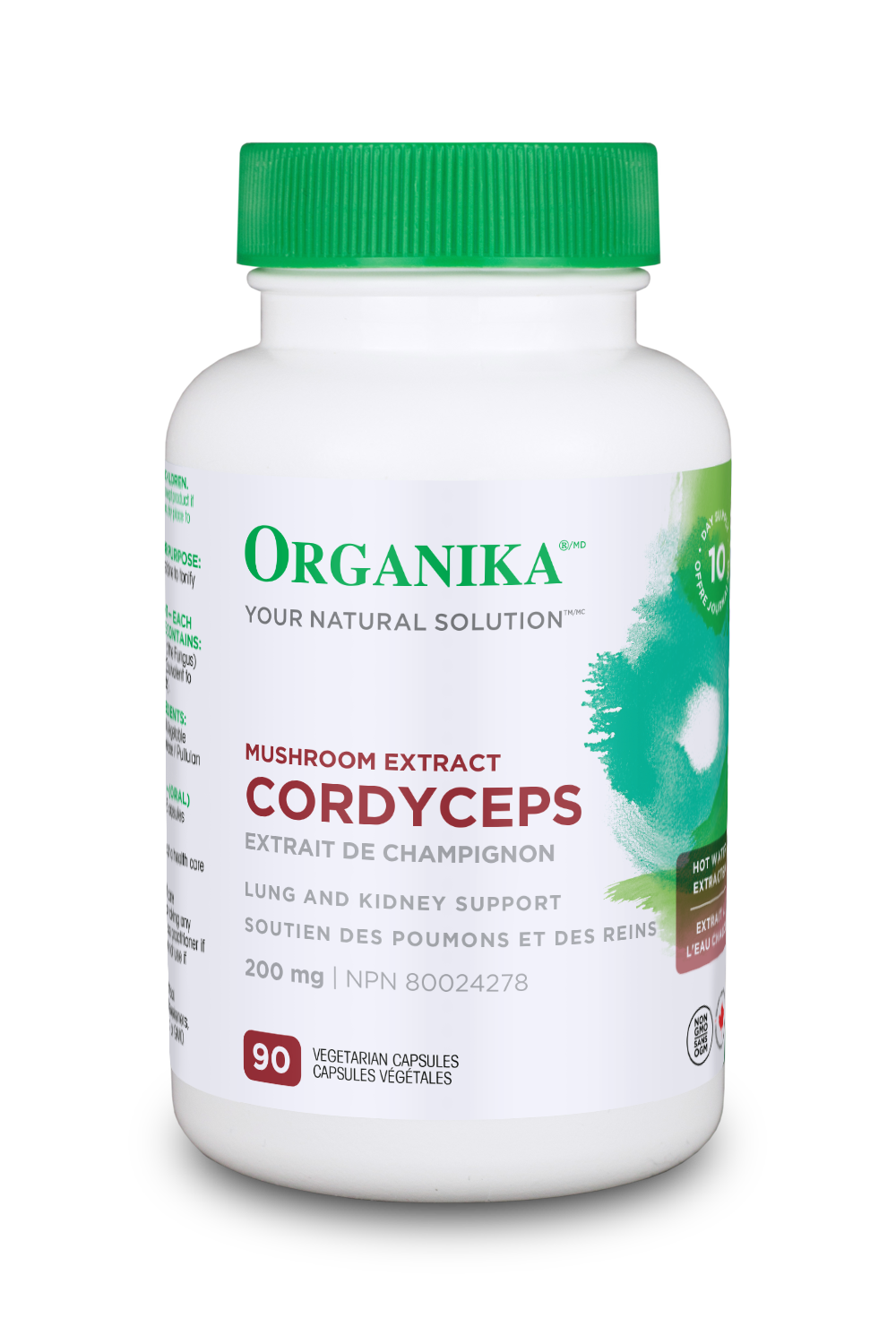 Organika - Mushroom Extract - Cordyceps (90 caps)