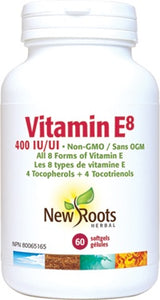 NR- Vitamin E⁸ · 400 IU (60 Soft Gels)