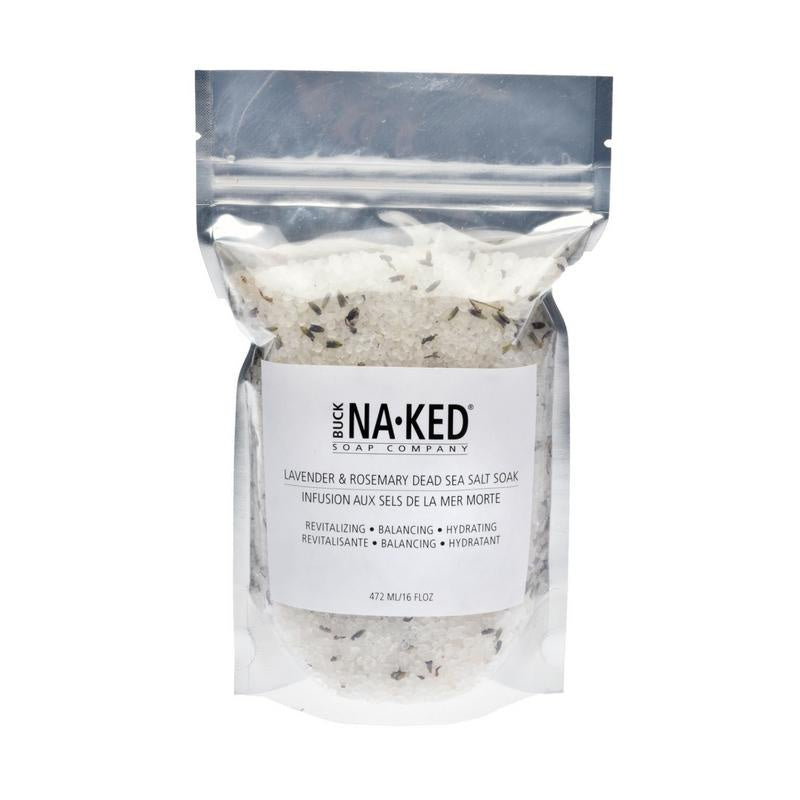 Buck- Lavender & Rosemary Dead Sea Salt Soak