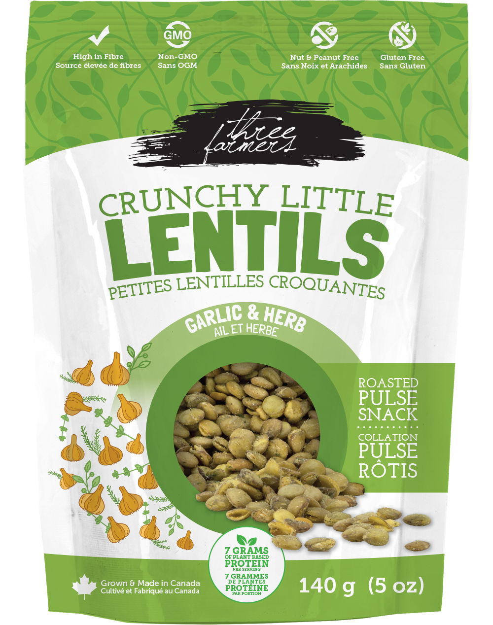 Farmer - Crunchy Little Lentils (Garlic & Herb)