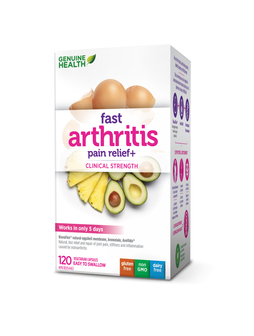 GH - Fast Arthritis Pain Relief+ (120 Caps)