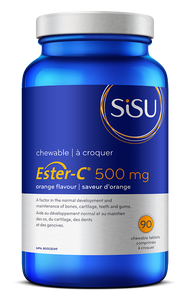 Sisu - Ester-C 500mg Orange Flavour ( 90 Chewable Tablets )
