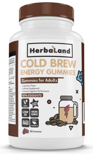 Herbaland - Cold Brew Energy Gummies (80)