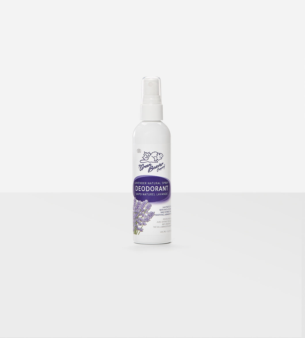 Green Beaver- Lavender Spray Deodorant (105mL)