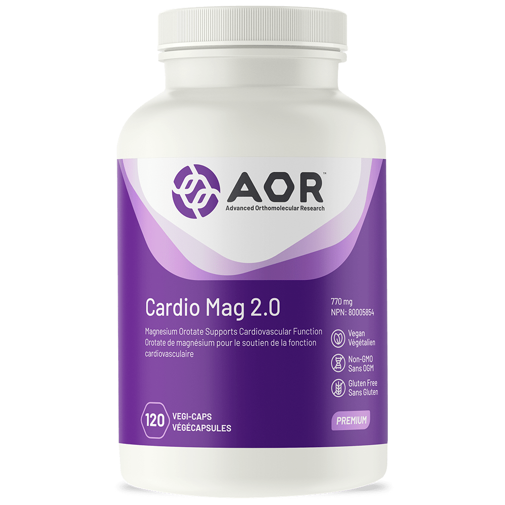 AOR- Cardio Mag 2.0 120 VCaps