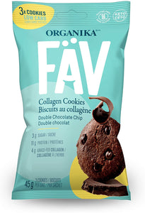 Organika - Fav Collagen Cookie - Double Chocolate Chip