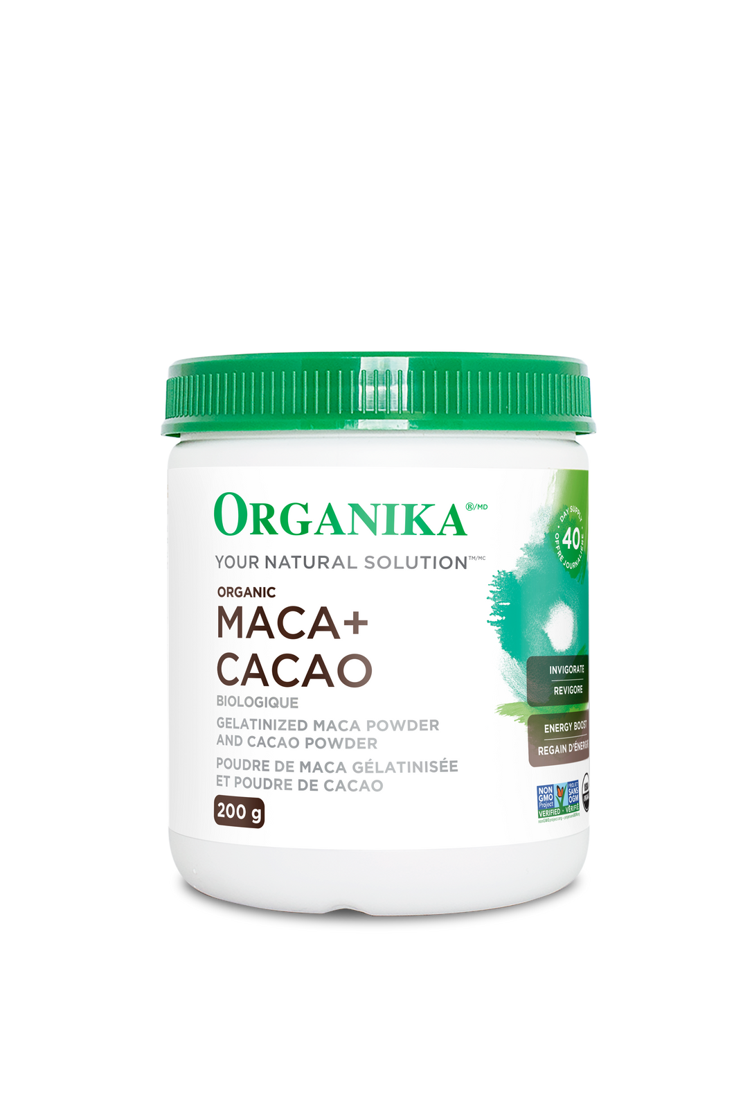 Organika - Organic Maca Powder + Cacao (200g)