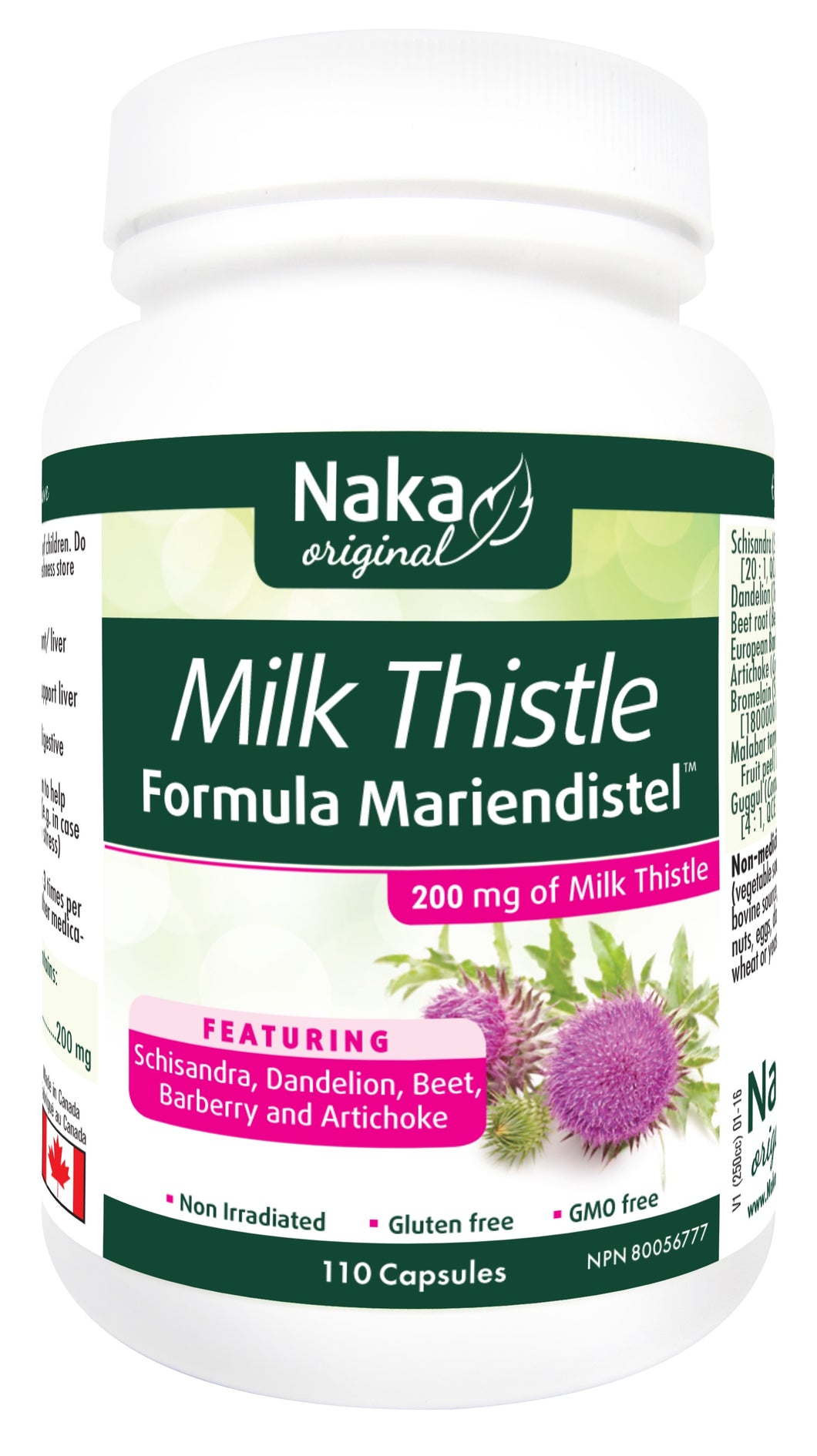 Naka - Milk Thistle (110 Caps)