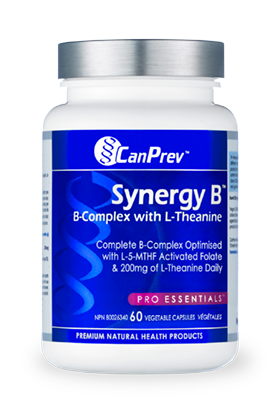 Can- Synergy B Complex W/L-Thenine - 60 VCap