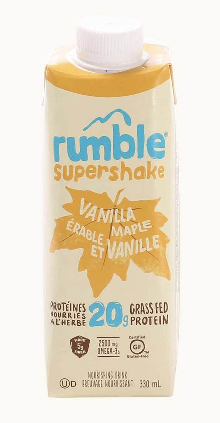 Rumble Supershake Vanilla Maple 330ml