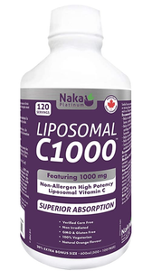 Naka Plat - Liposomal C1000 (600mL)