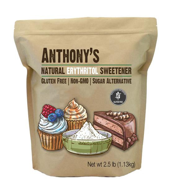 Anthony's Goods - Erythritol Sweetner (2.5Lb)