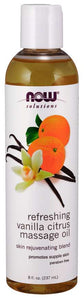 Now - Vanilla Citrus Massage Oil (237mL)