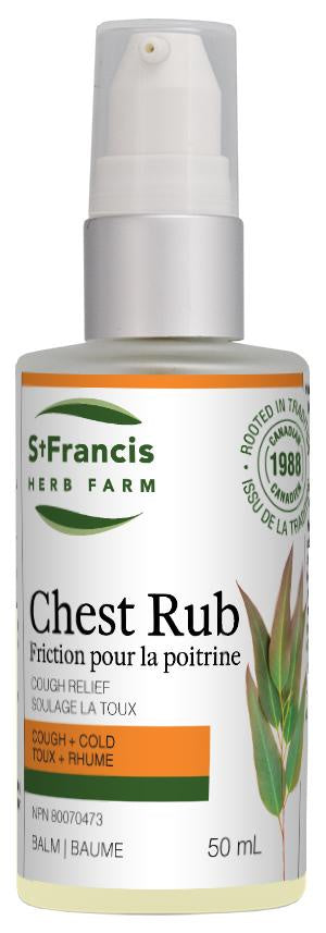 St. Francis - Stop It Cold Chest Rub Balm (50ml)