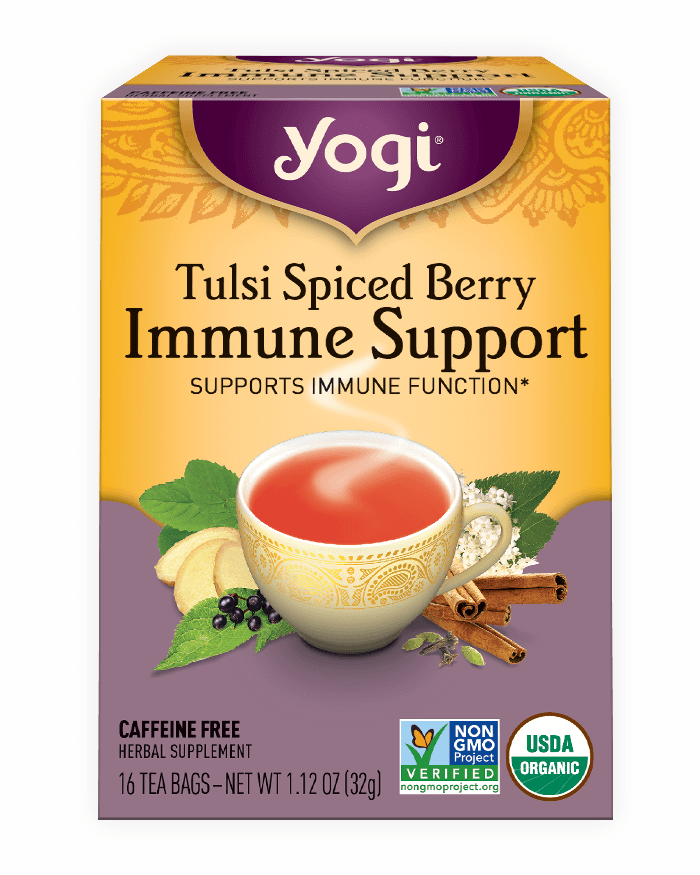 Yogi- Tulsi Spiced Berry Cough (16ct)