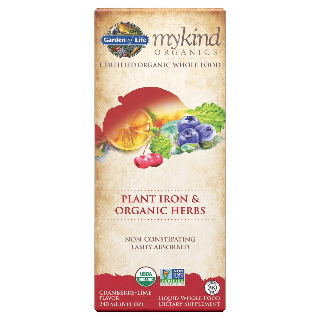 GOL- MyKind Organics Plant Iron & Organic Herbs 240 ml