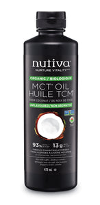 Nutiva- Organic Liquid MCT Coconut Oil (473mL)