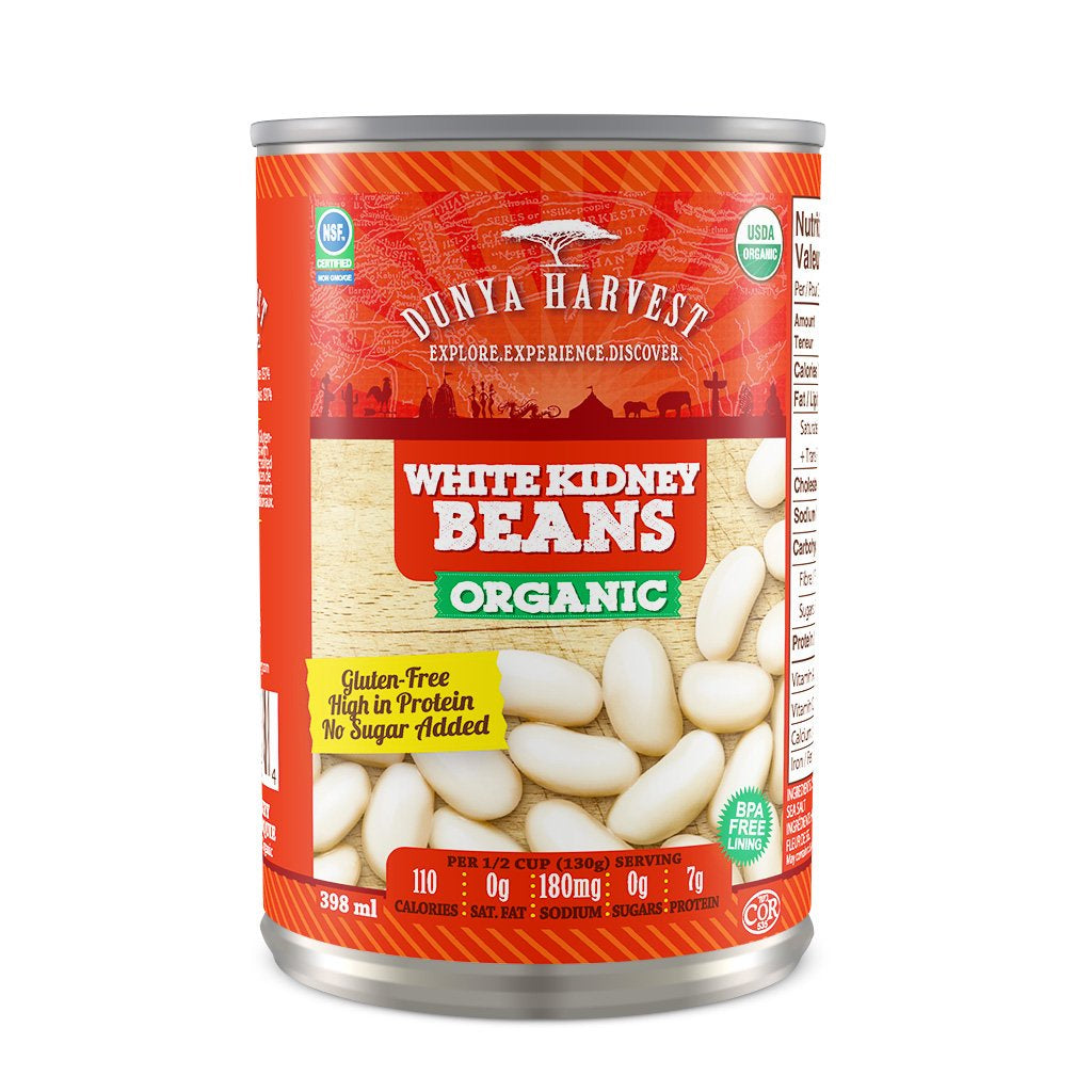 DH- Org. Canned White Kidney Beans (398mL)