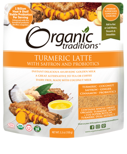 Org Trad- Tumeric Latte with Probiotics and Saffron (150g)