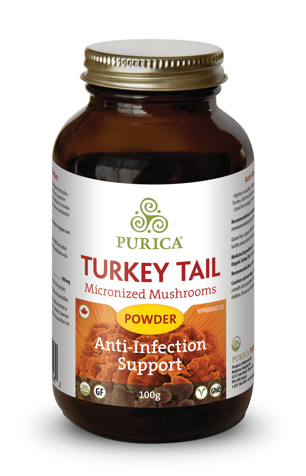 Purica - Turkey Tail Powder (100g)