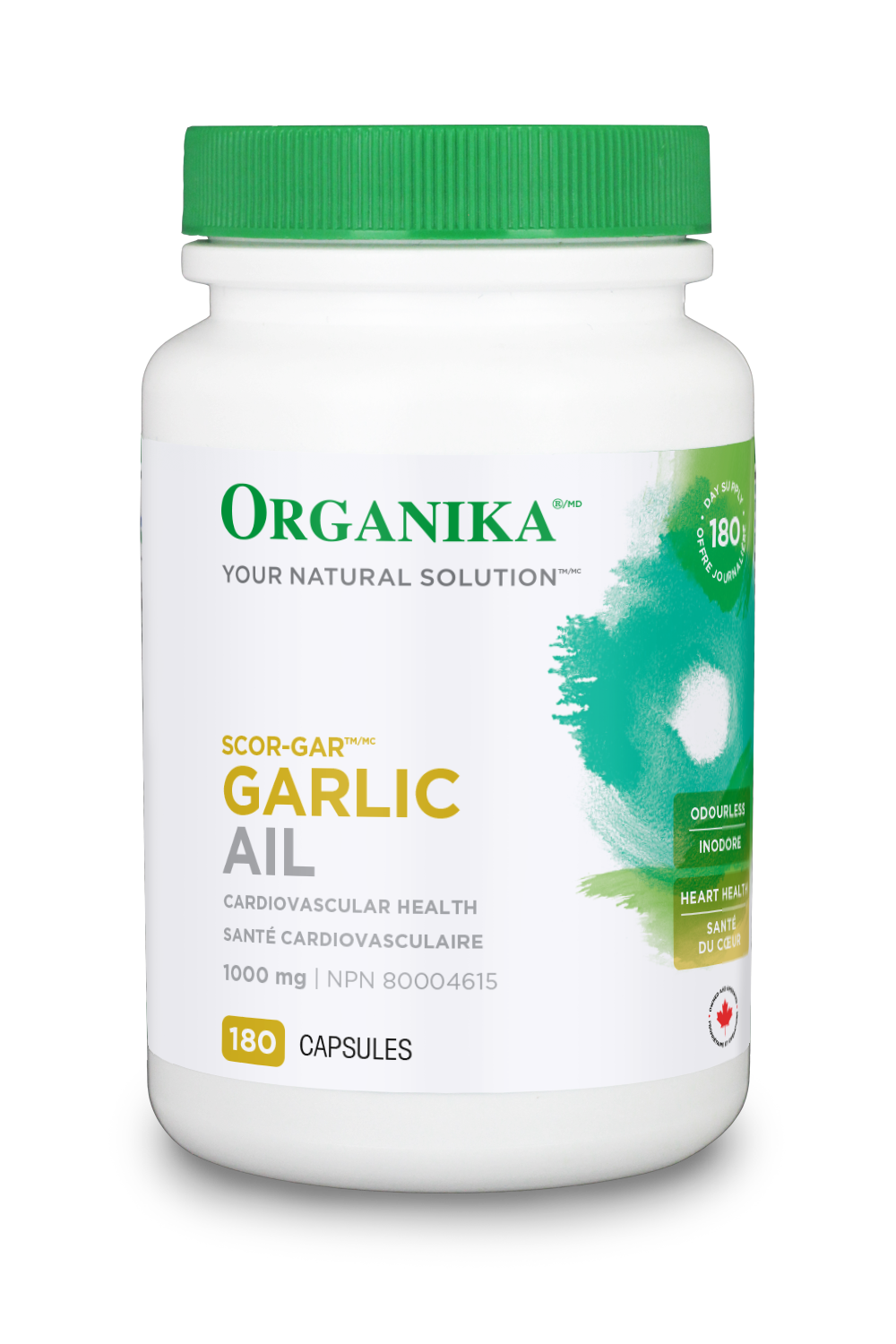 Organika - Garlic Scor (180 caps)